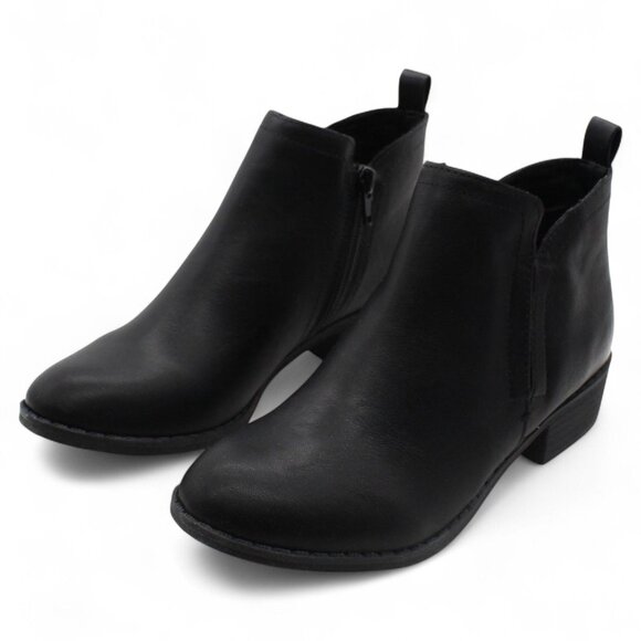 Womens Sun + Stone Zipper Ankle Boots - Picture 5 of 8